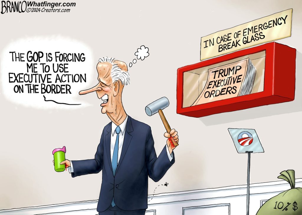 Branco Cartoon: Drastic Measures - Whatfinger News Summary