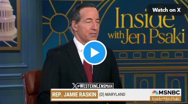 Jamie Raskin just criticized President Trump for vowing to do mass ...